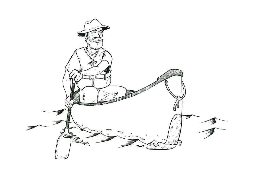 Friluftsliv in de lage landen: canoeing