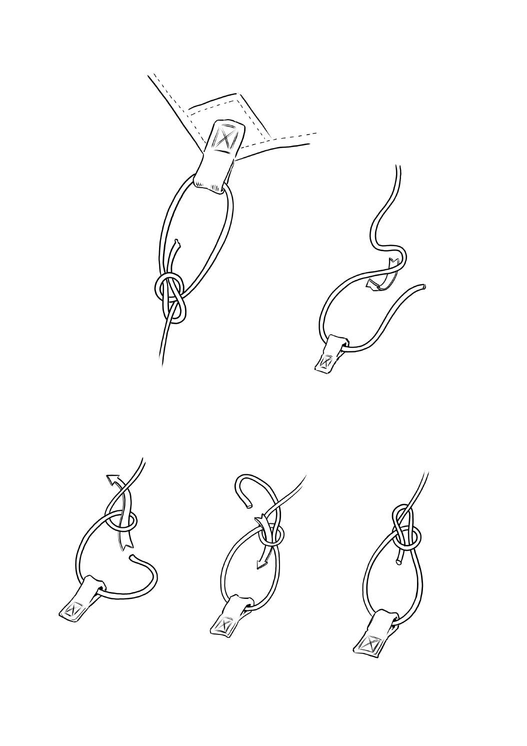 Friluftsliv in de lage landen: tarp-knots, bowline knot